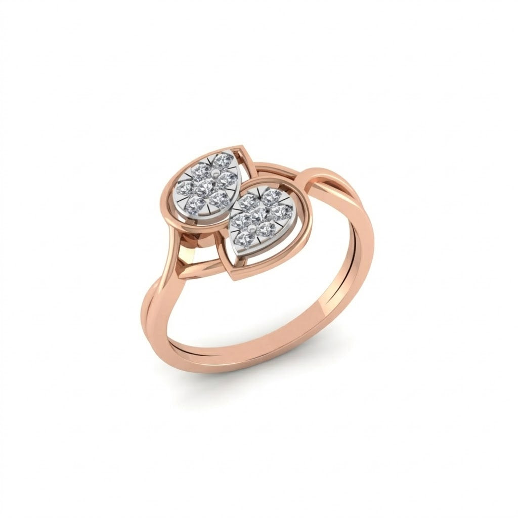 Twinbloom Ring