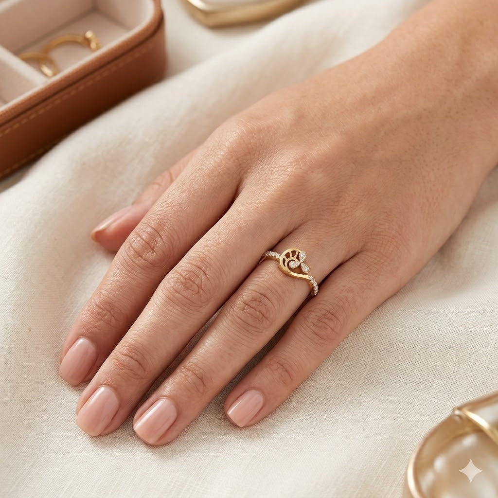 Trirosa Ring