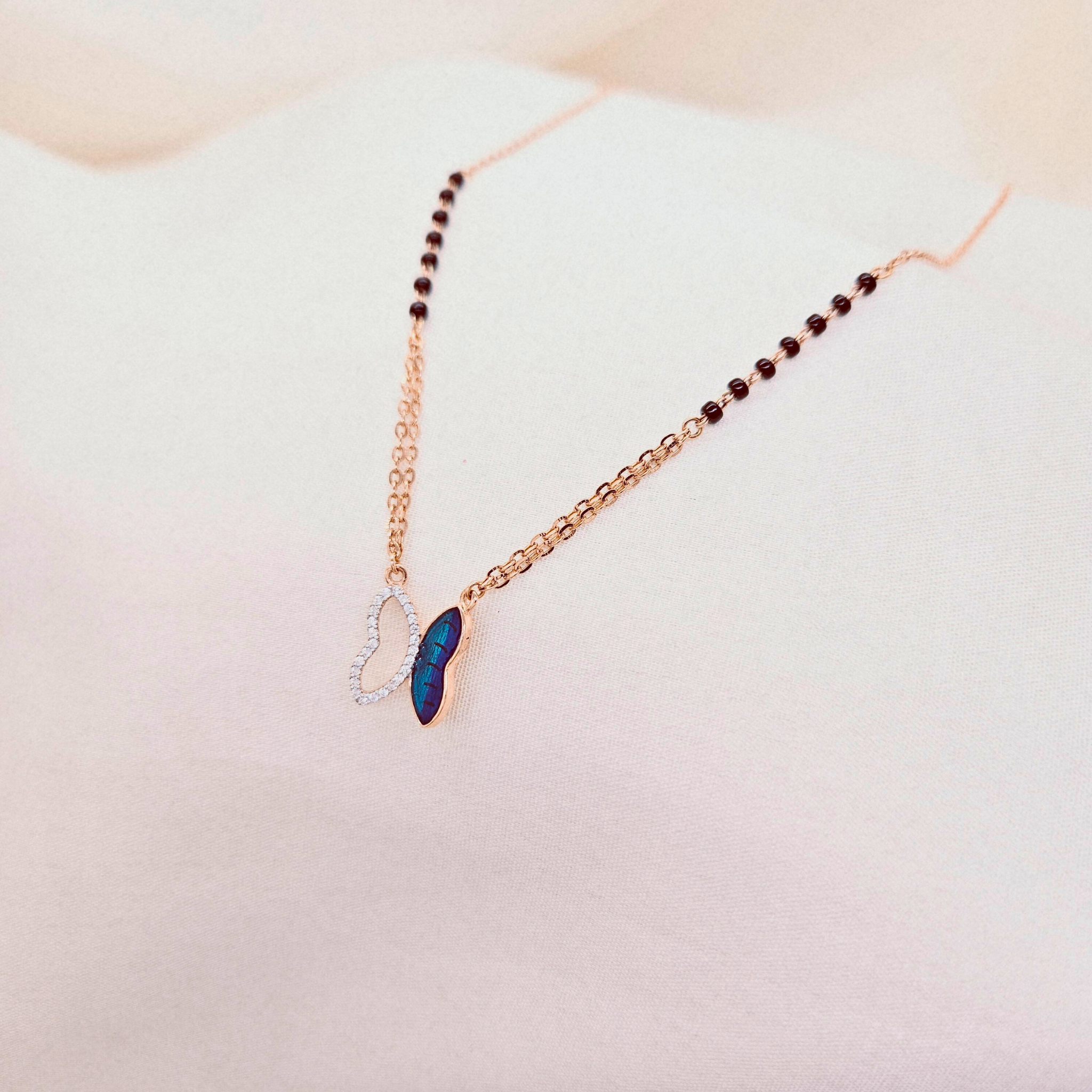 Butterfly Mangalsutra