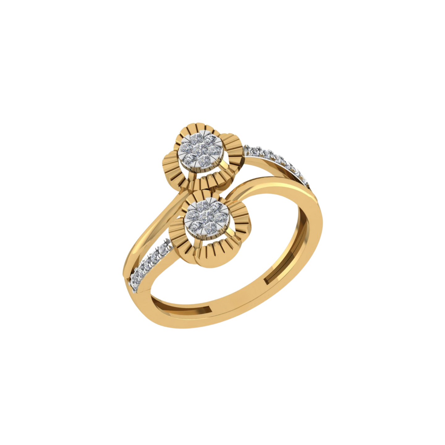 Twogleam Ring