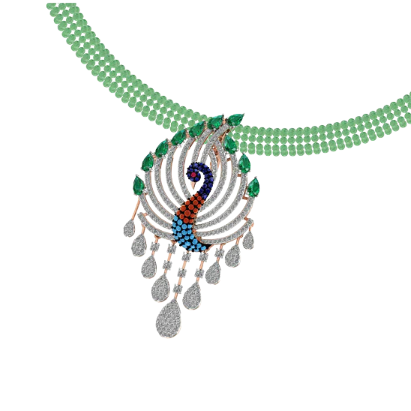 Peacockdazzle  Pendant