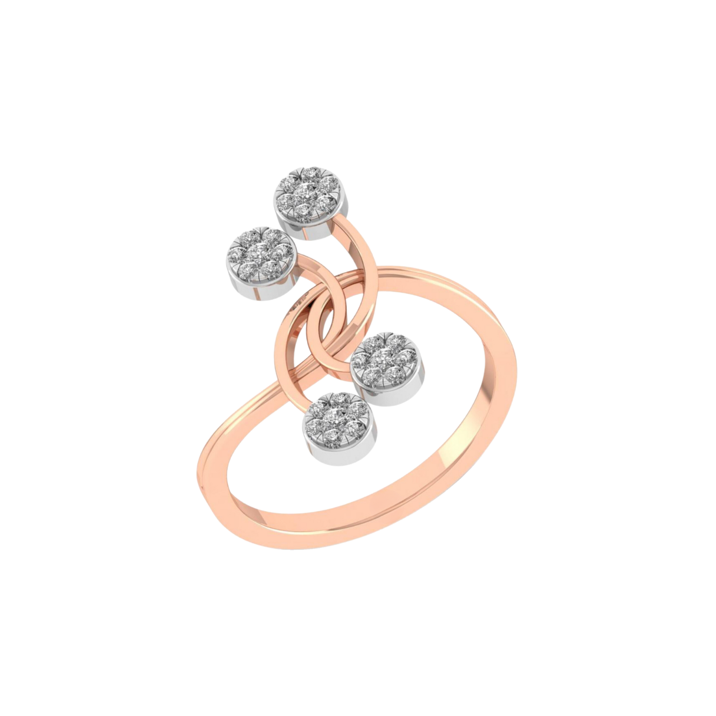 Quadbrilliance Ring