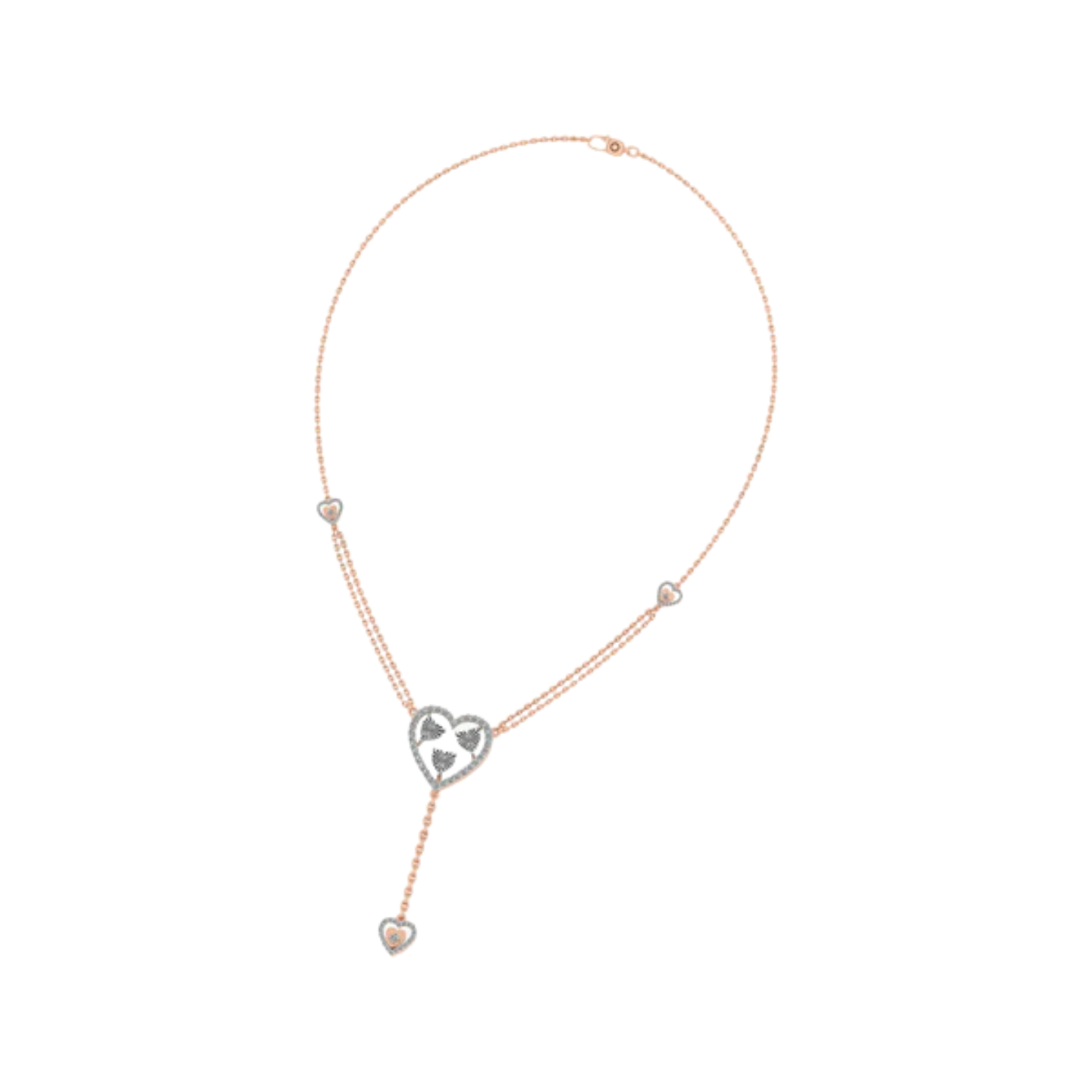Heartglimmer  Necklace
