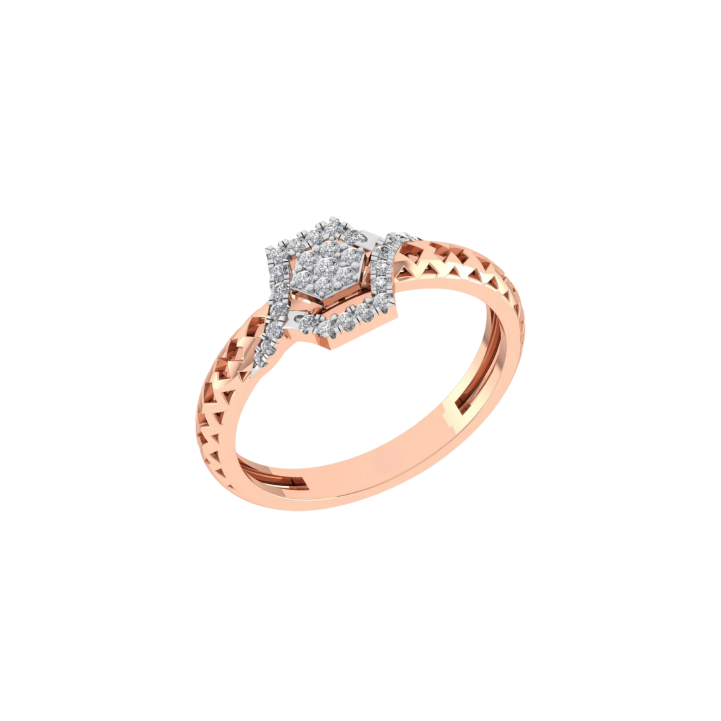 Swirlspark Ring