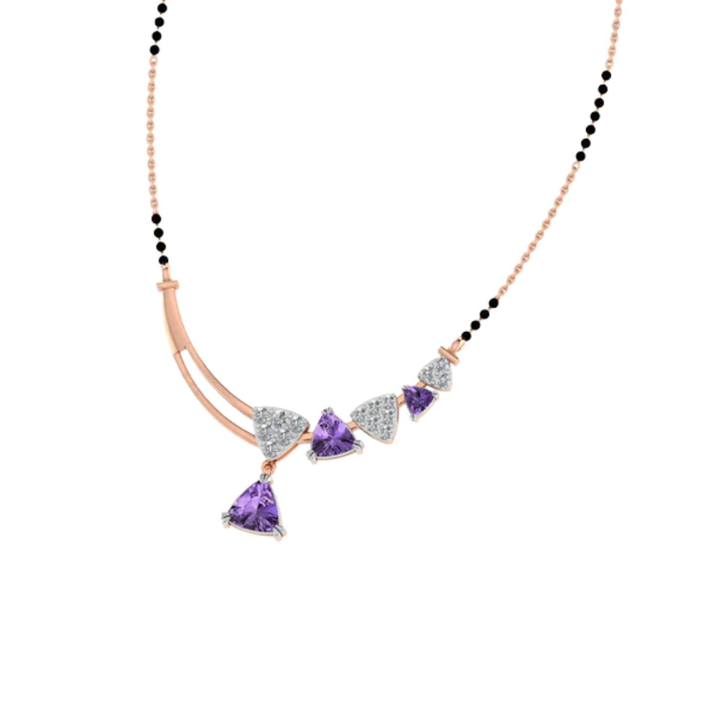 Violettri Mangalsutra