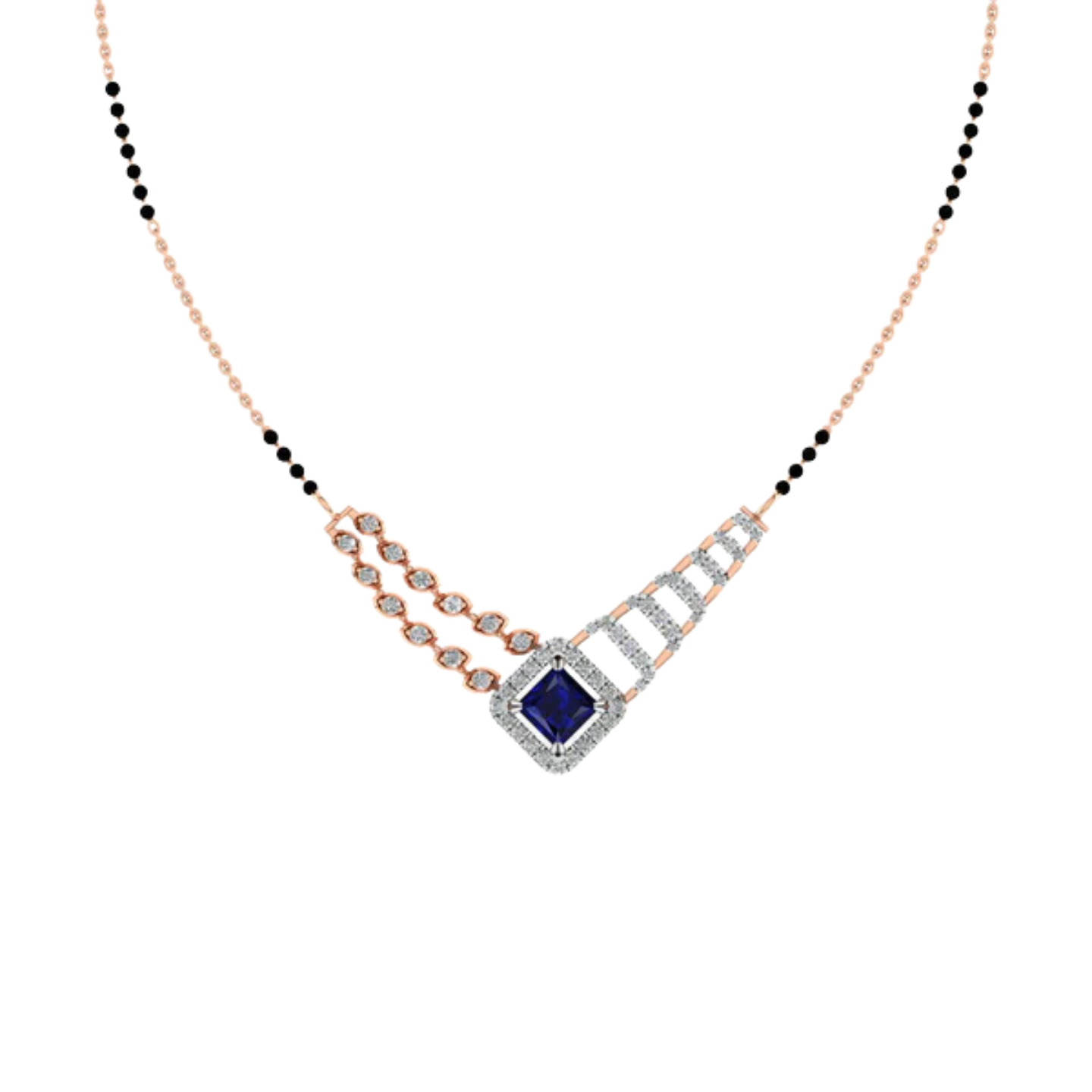 Purpleradiant Mangalsutra