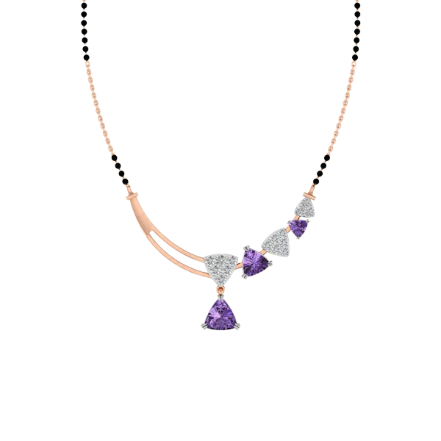 Violettri Mangalsutra