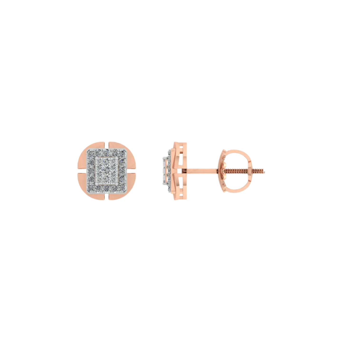 Lustresquare Earrings