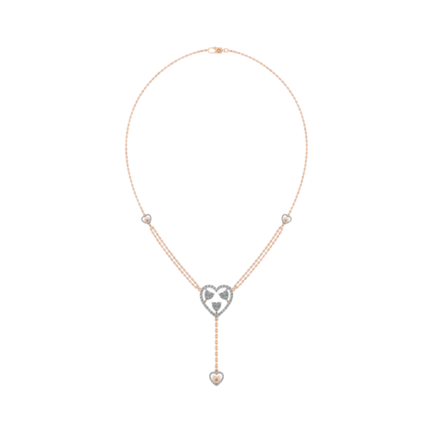 Heartglimmer  Necklace