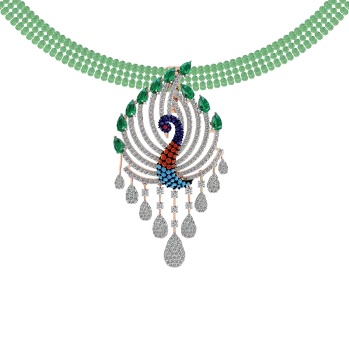 Peacockdazzle  Pendant