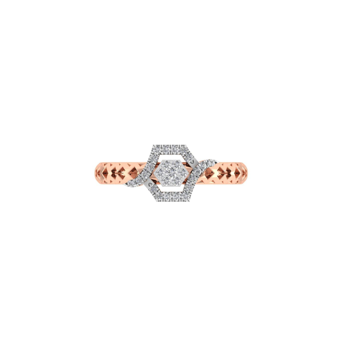 Swirlspark Ring