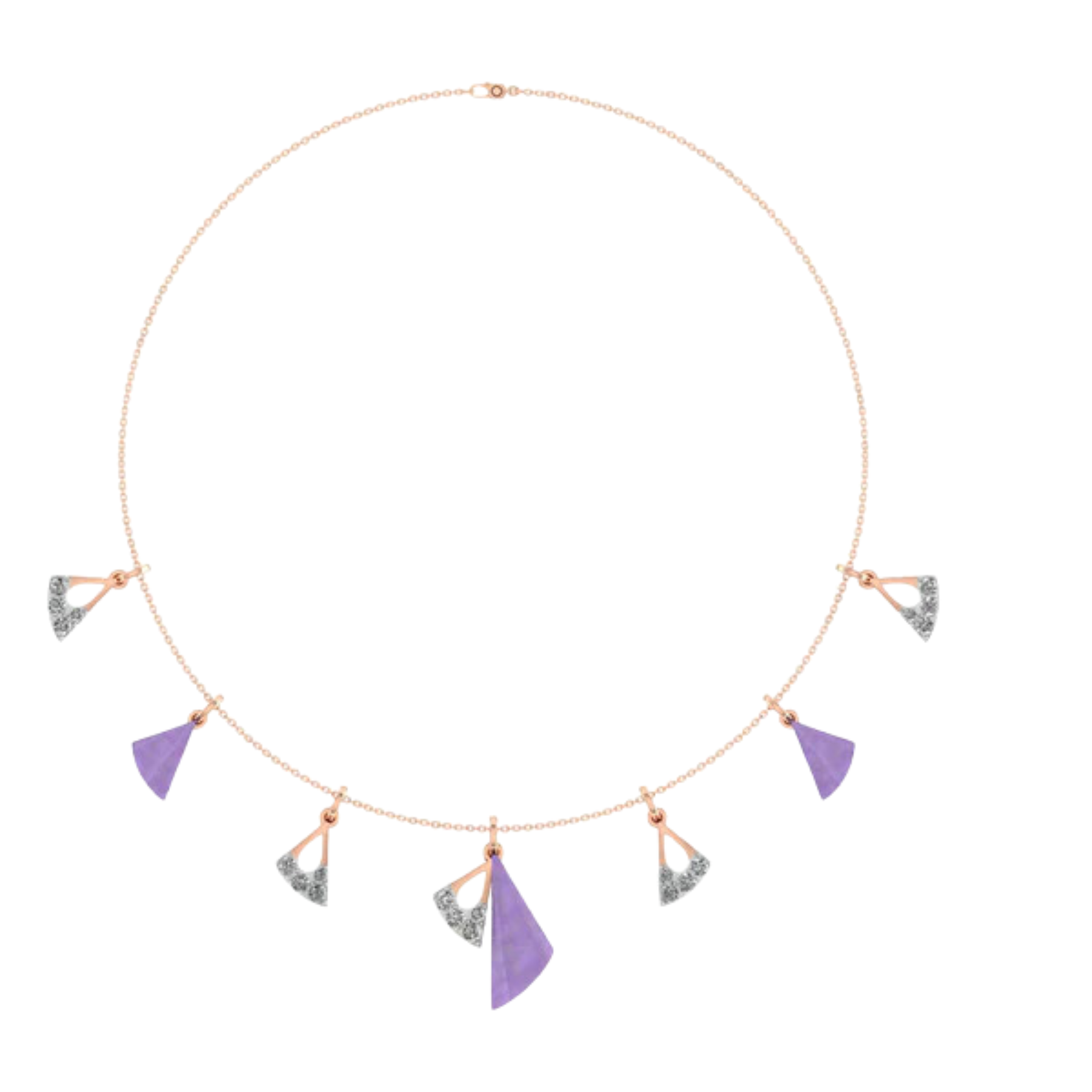 Royallavender Necklace
