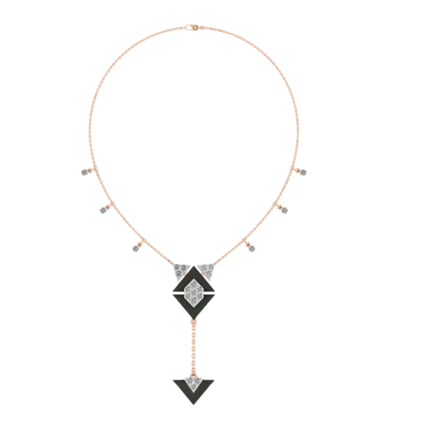 Ebonytri  Necklace