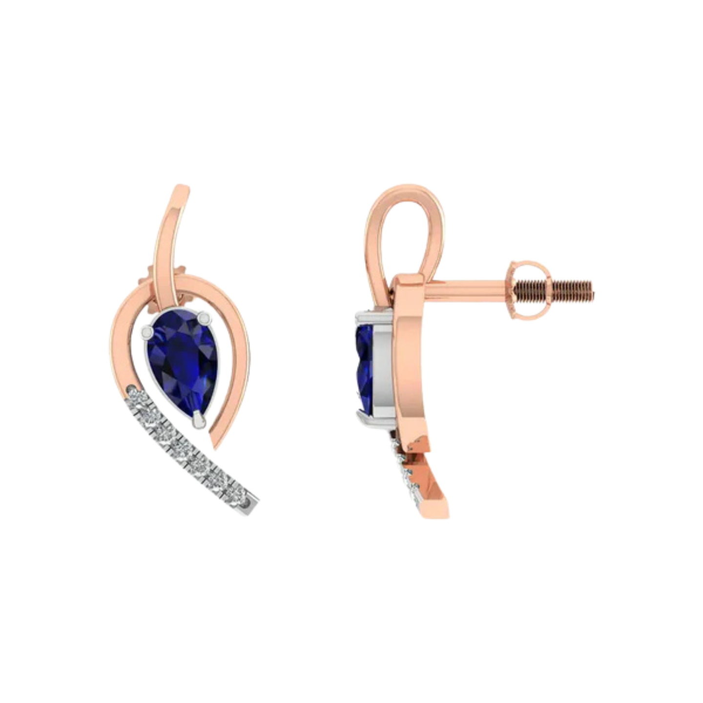 Plumflash Earrings