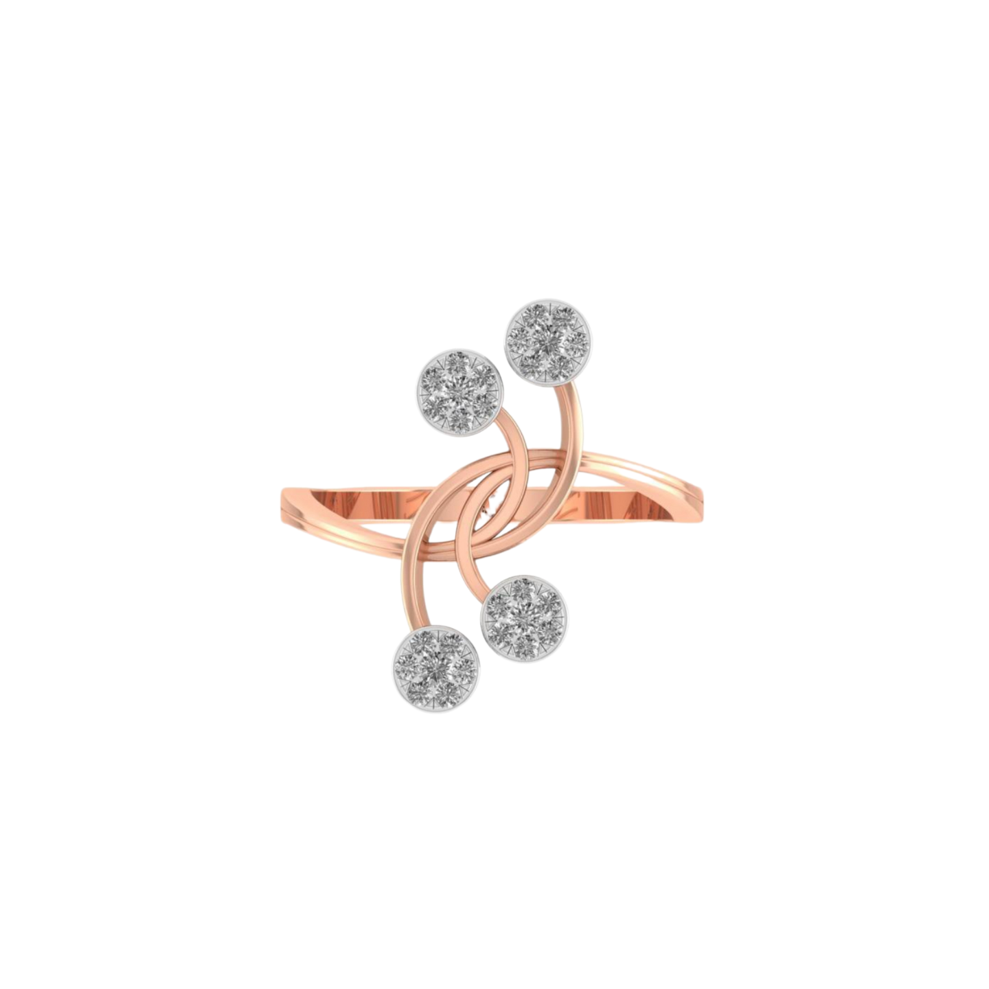 Quadbrilliance Ring