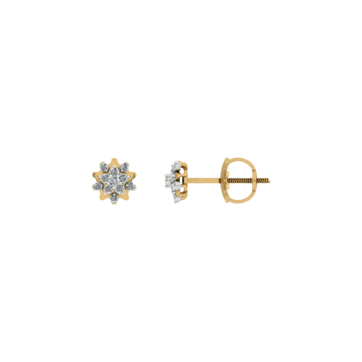 Floralray Earrings