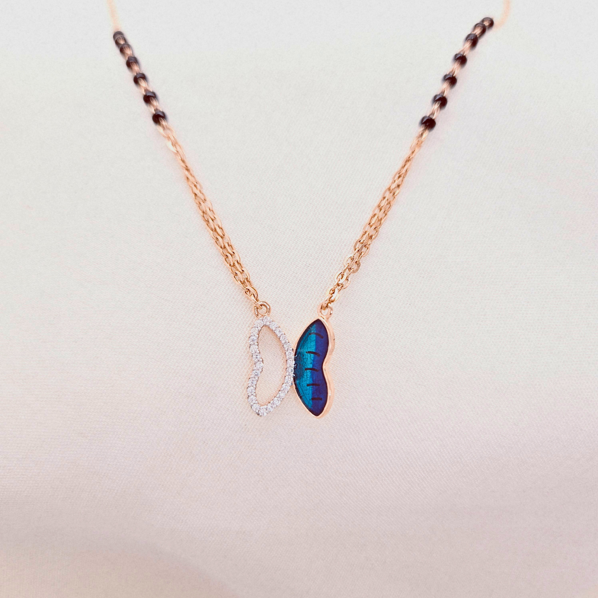 Butterfly Mangalsutra
