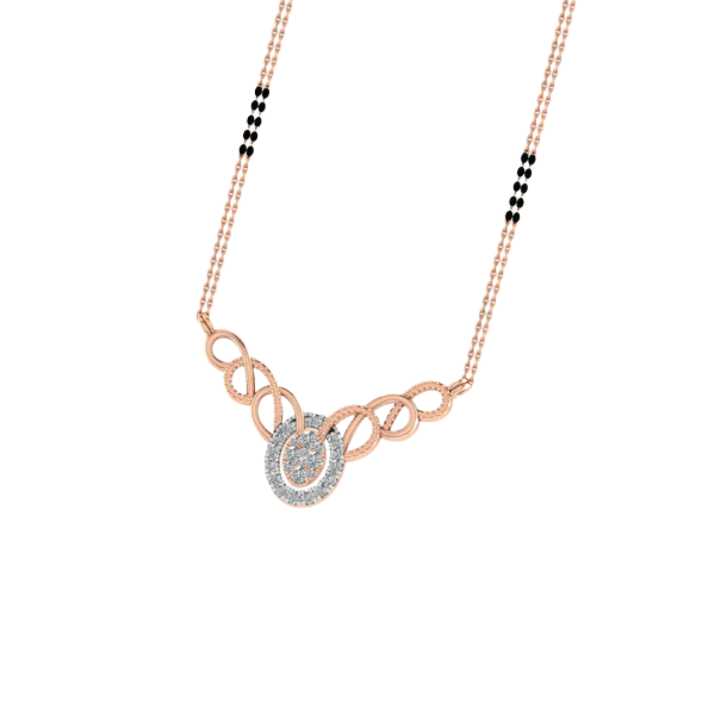 Glimmerknot Mangalsutra