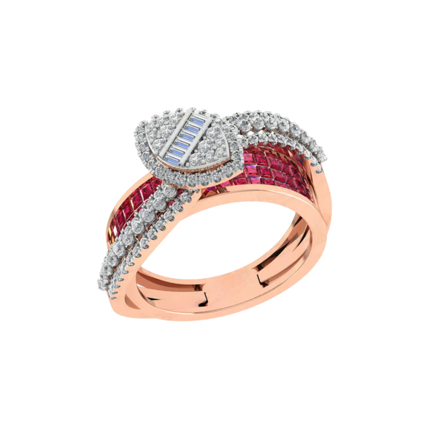 Scarletbud Ring