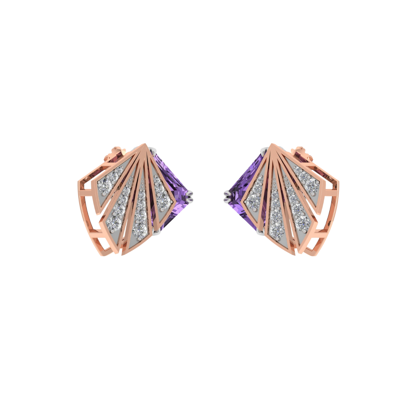 Purpletwinkle Earrings