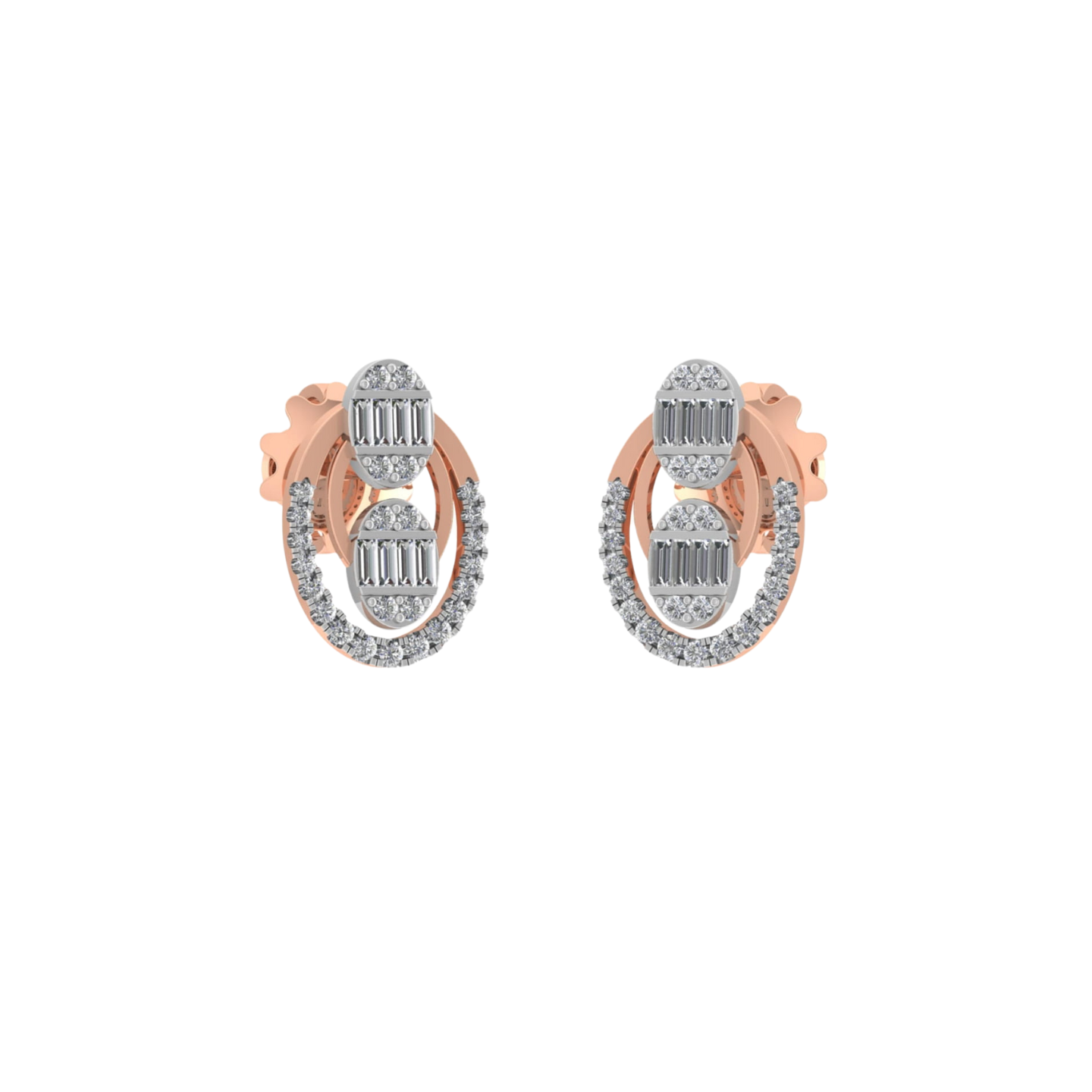 Ovalgleam Earrings