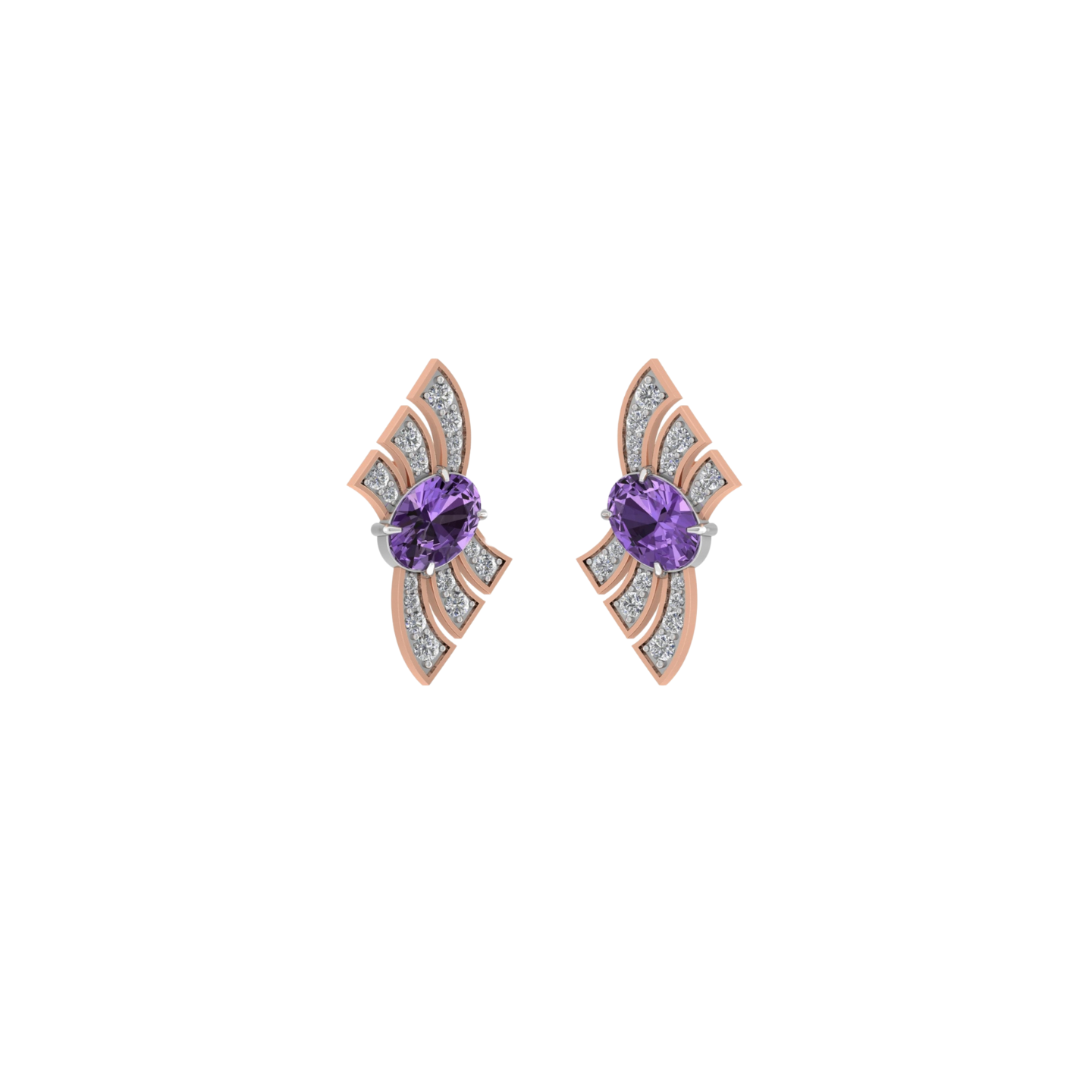 Purpleflicker Earrings