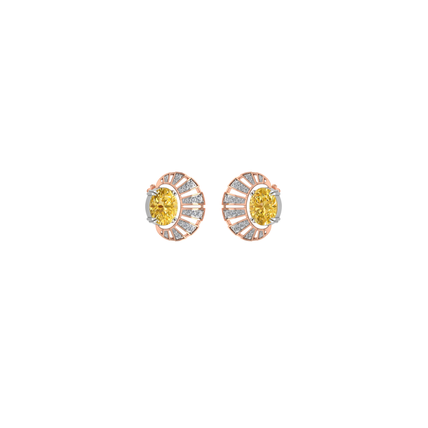 Goldenarc Earrings