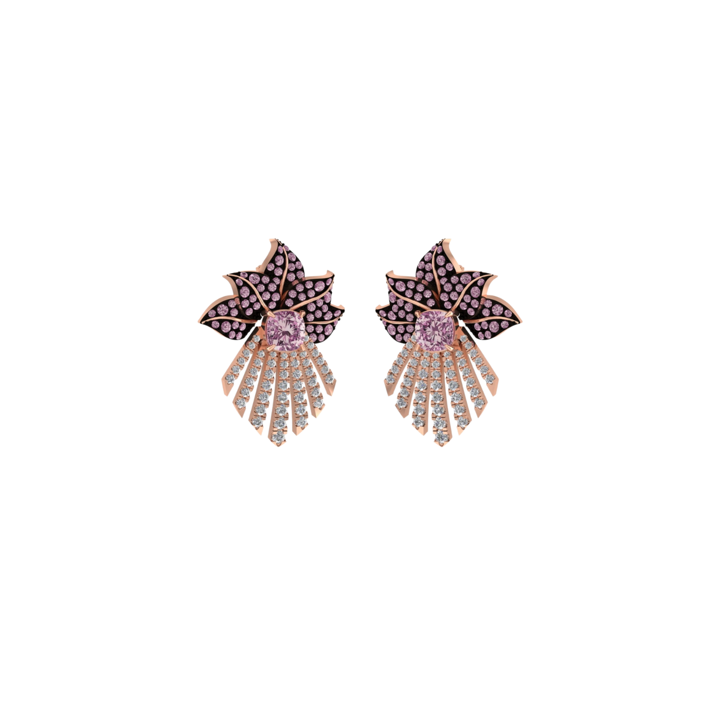 Peacadia Earrings
