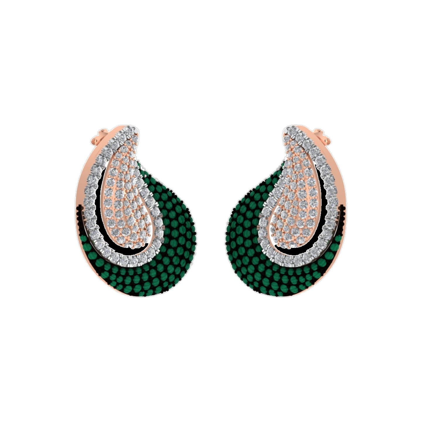 Verdite  Earrings