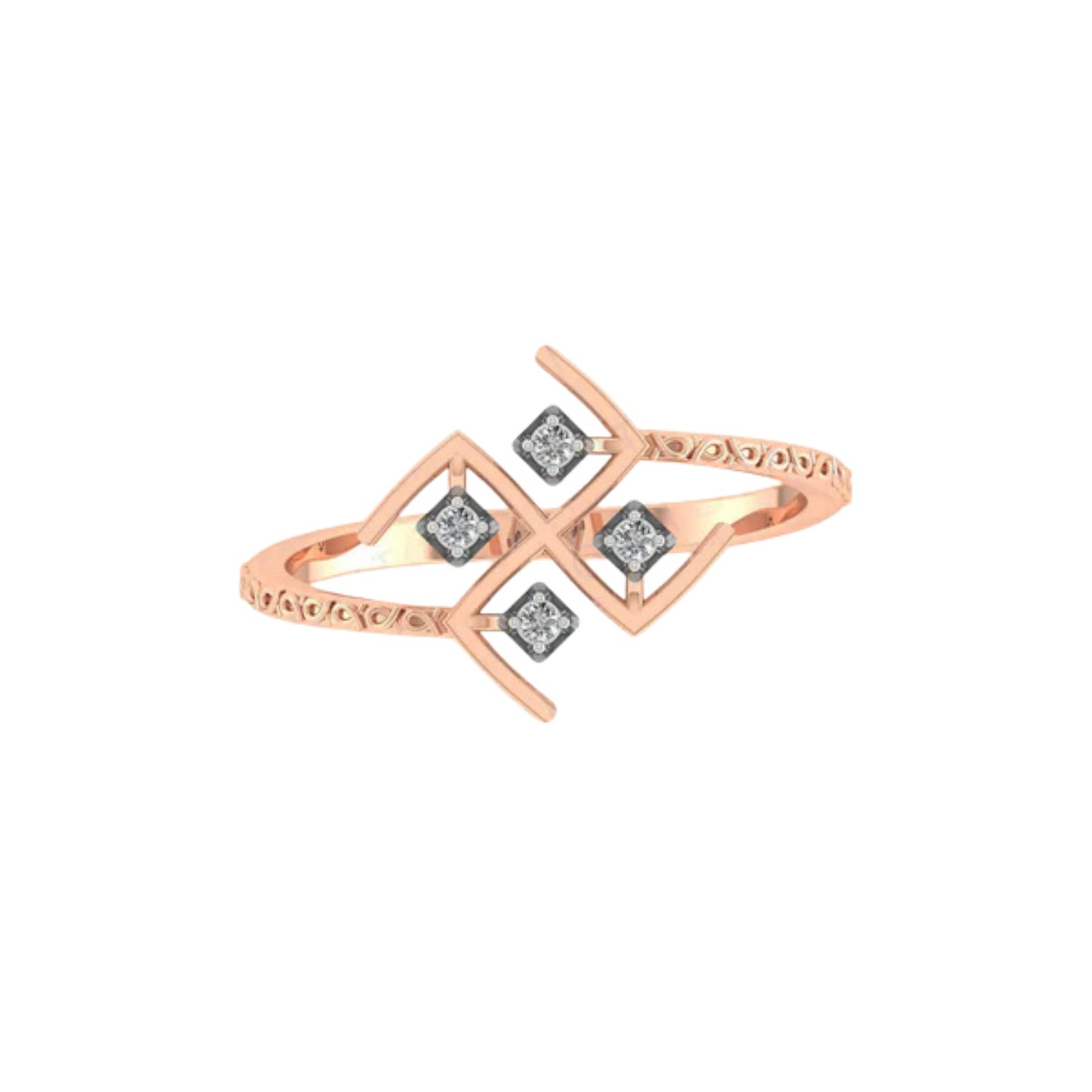 Swastikaflair Ring