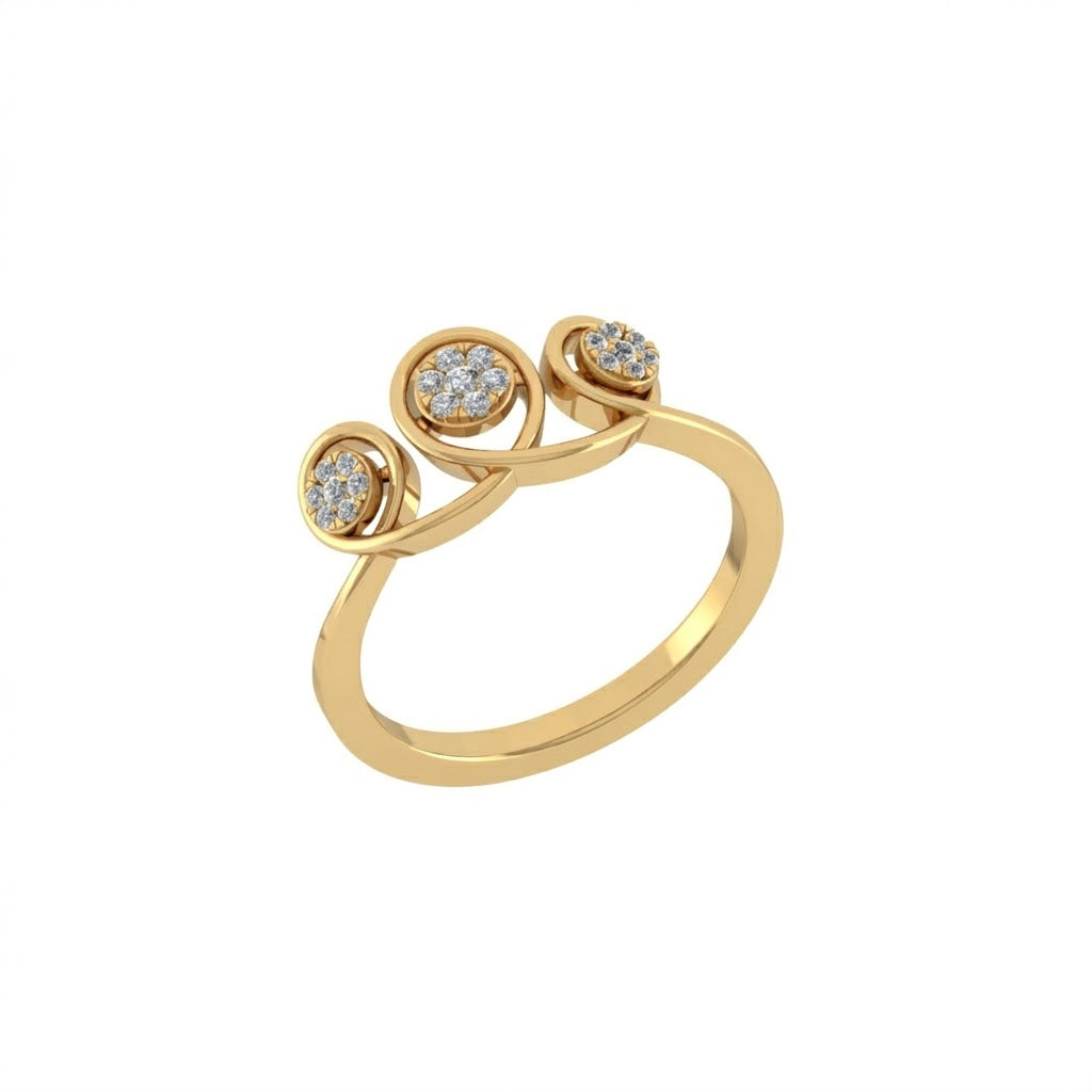 Tribloom Ring