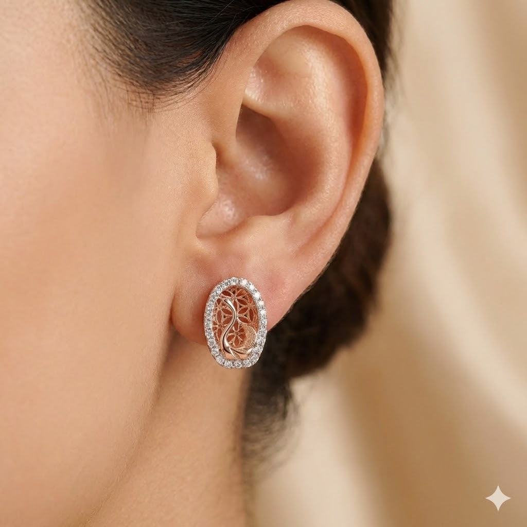 Swanlet Earrings